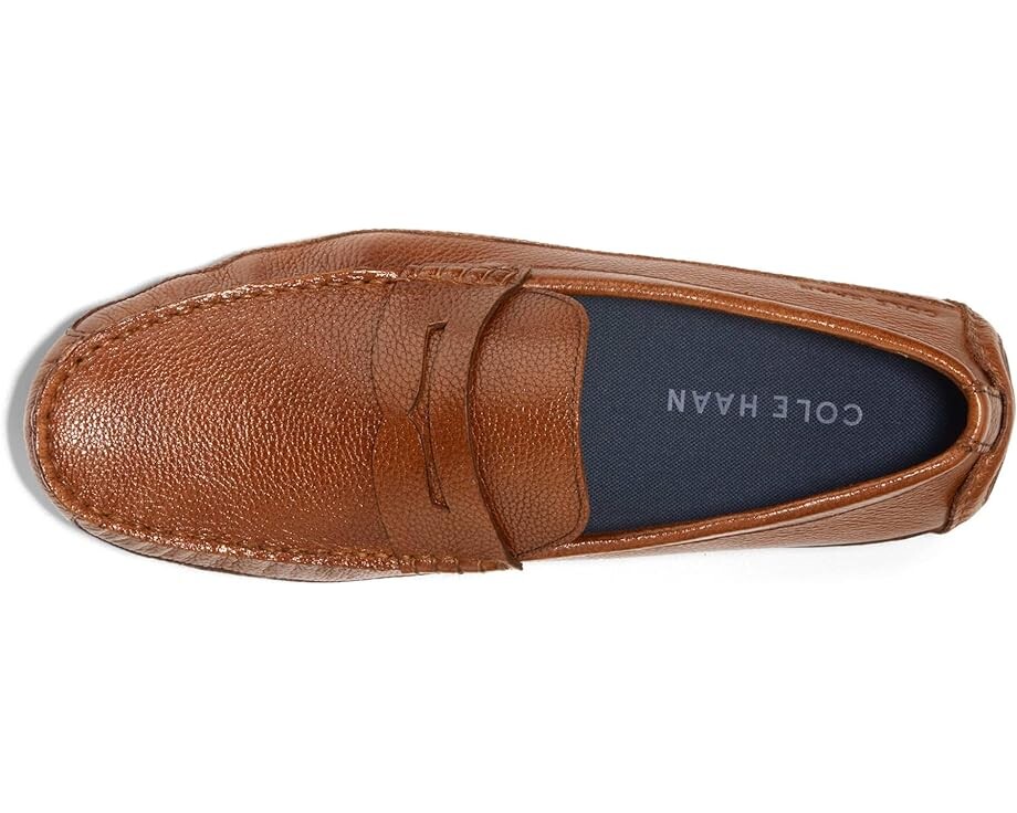Лоферы Cole Haan Wyatt Penny Driver, цвет British Tan/Nicotine — фото 2