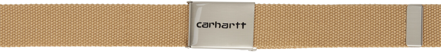 

Коричневый пояс с клипсой Carhartt Work In Progress, Dusty brown