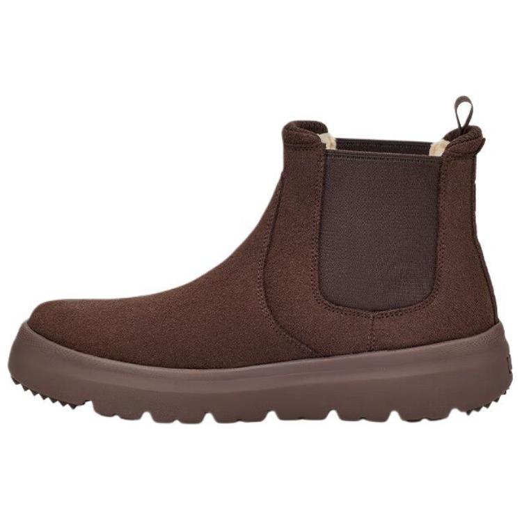 Мужские ботинки челси UGG Burleigh замшевые, какао — фото 2