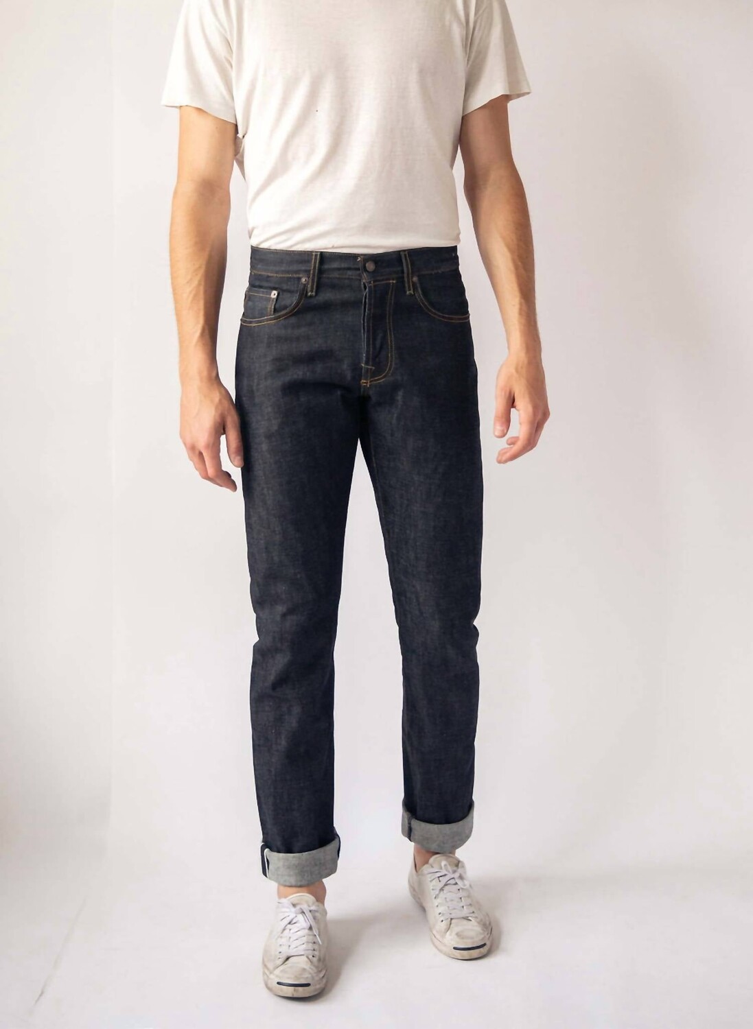 

Джинсы Barton Slim Rigid цвета индиго Jp Imogene + Willie