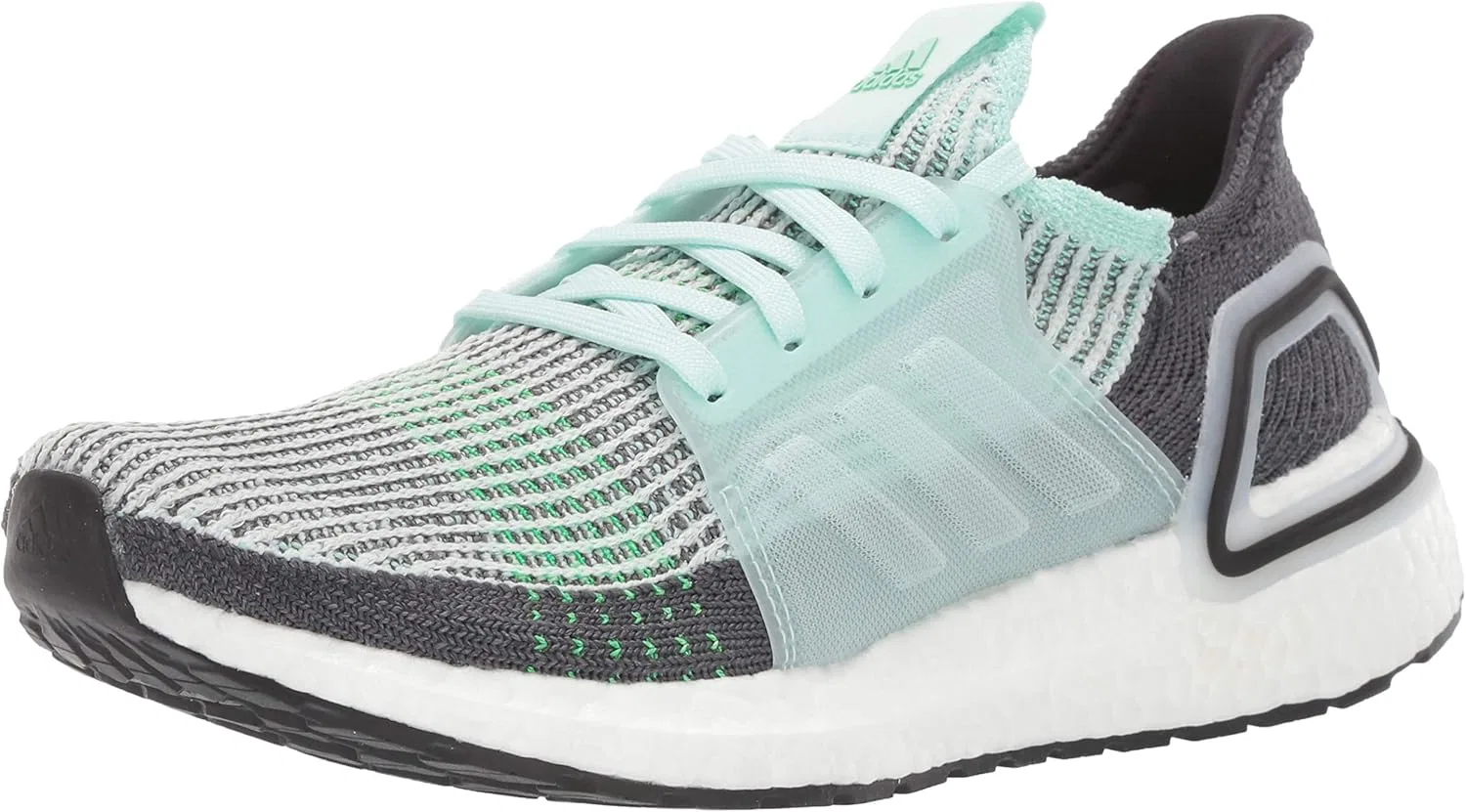 Мужские беговые кроссовки Adidas Ultraboost 19, Ice Mint Grey