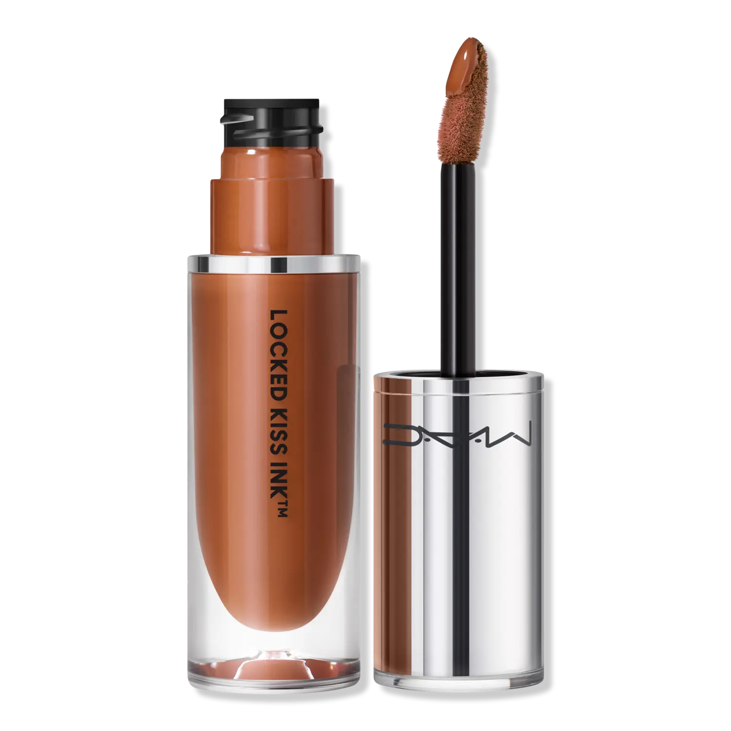 

Чернильная помада Запертый поцелуй MAC, Posh (warm brown)