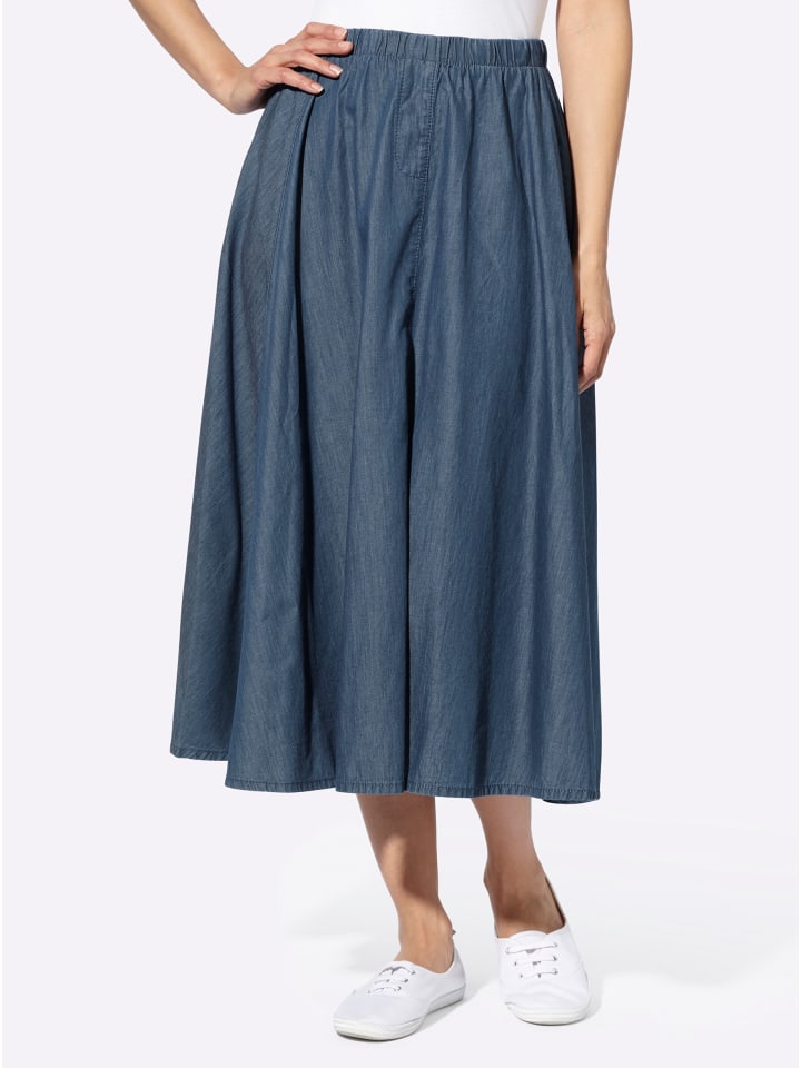 

Юбка-комбинация цвета синего камня WITT WEIDEN