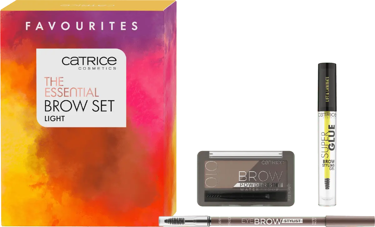 

Подарочный набор Brow The Essential Light 3 шт. 1 шт. Catrice