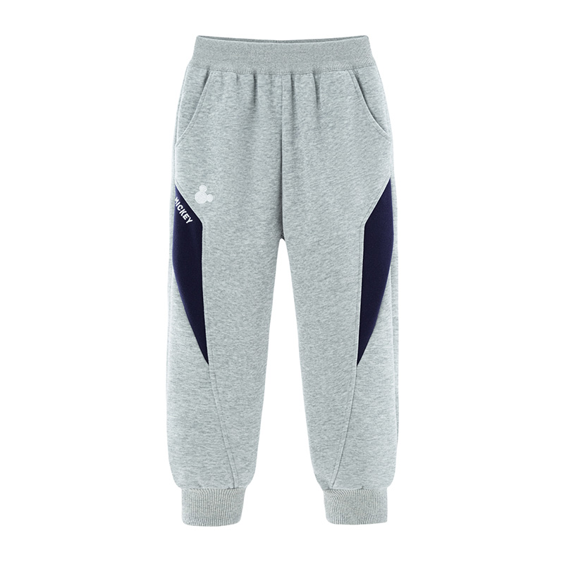 

Детские вязаные спортивные штаны gray Disney, серый