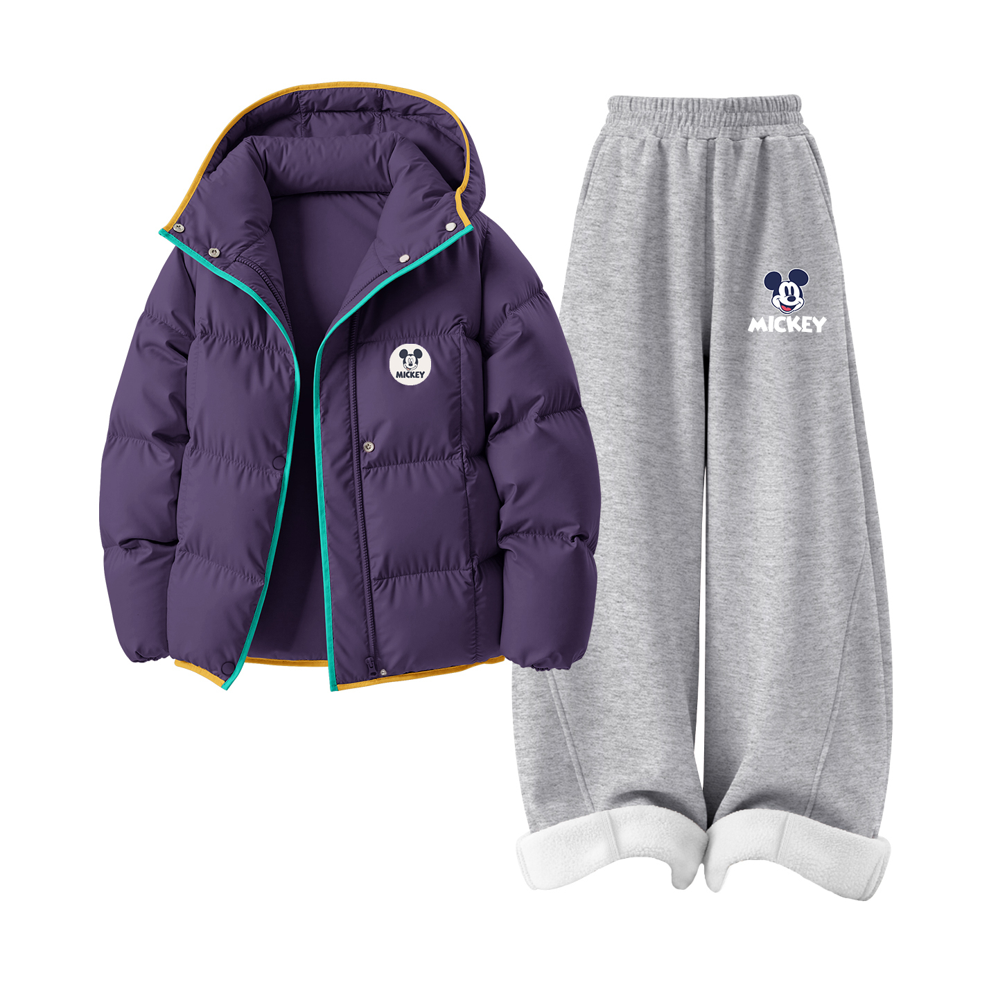 

Детская повседневная спортивная одежда Disney, фиолетовый