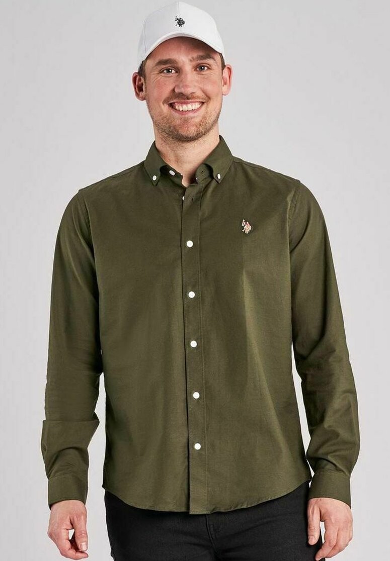 

Рубашка FLEX CALVERT U.S. Polo Assn., цвет forest night