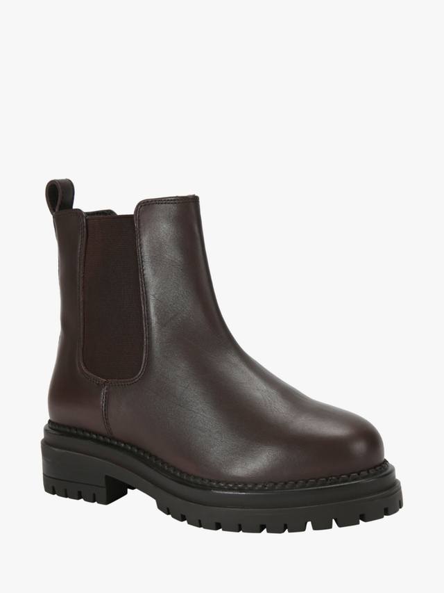 Модные кожаные ботильоны Carvela, темно-коричневый — фото 3