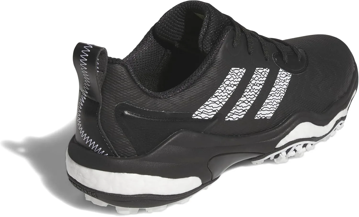 Мужские гольф-кроссовки Adidas Codechaos 25 без шипов, черно-белый — фото 4