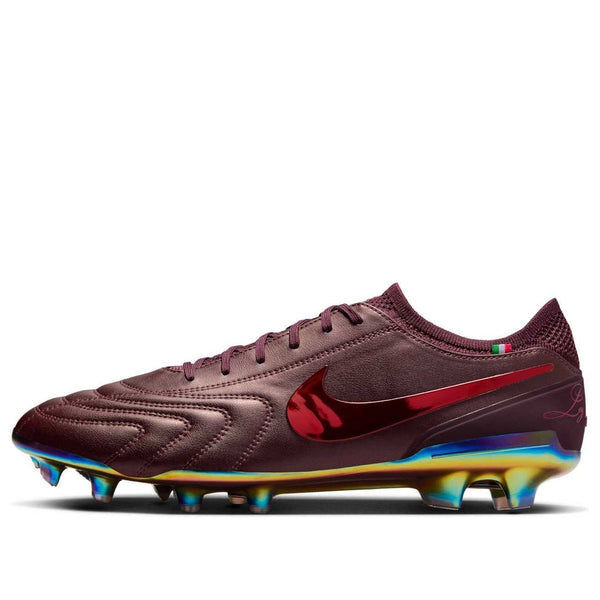 

Кроссовки tiempo legend 10 elite luxe fg Nike, бургундия