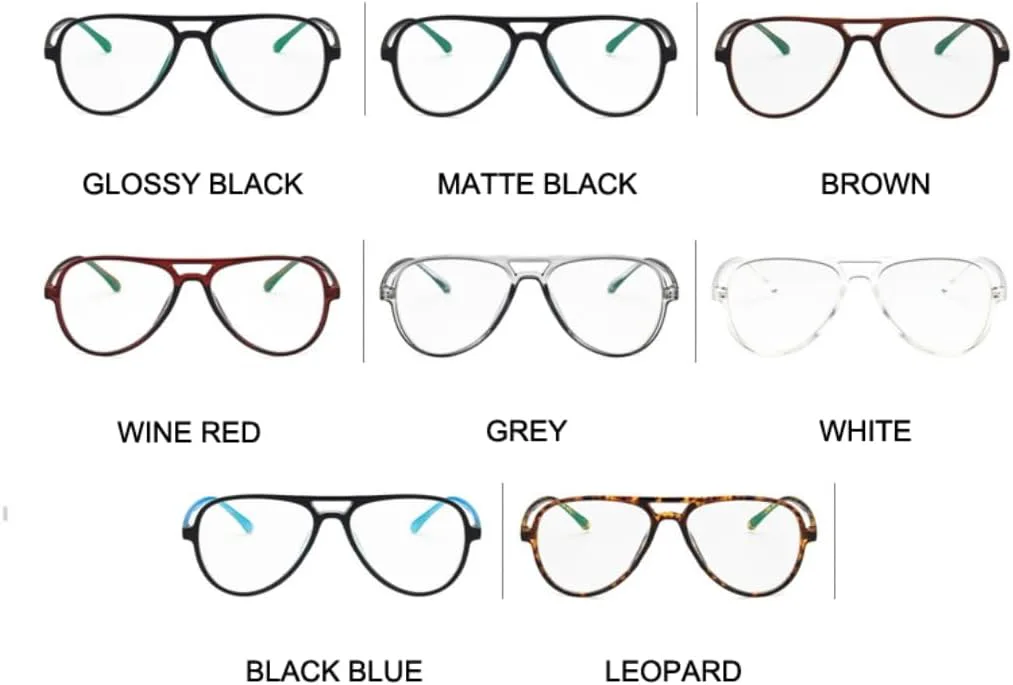 

Солнцезащитные очки для мужчин и женщин - защита UV400 - легкая оправа с двойной перемычкой для занятий спортом на открытом воздухе и вождения DSVIGF, Glossy Black