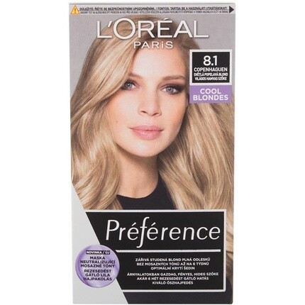 

Natalis L'Oreal Paris Preference Краска для волос 8.1 Копенгаген 60 мл