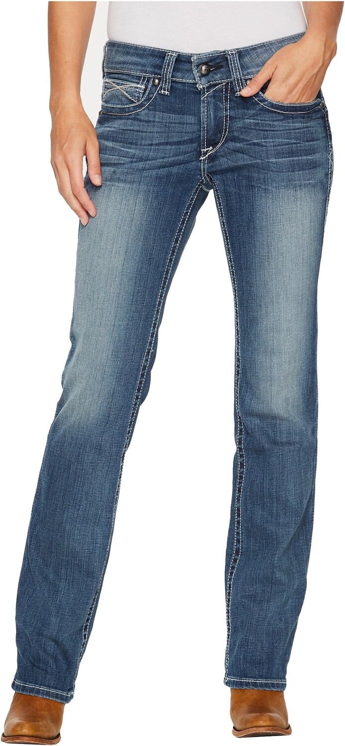 

Джинсы R.E.A.L. Straight Ariat, цвет Rainstorm