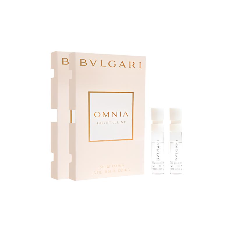 Коллекция Crystal White Crystal парфюмерный пробник, Eau De Parfum Potpourri Accord 1,5 мл*2/5 мл BVLGARI, 5ml — фото 2