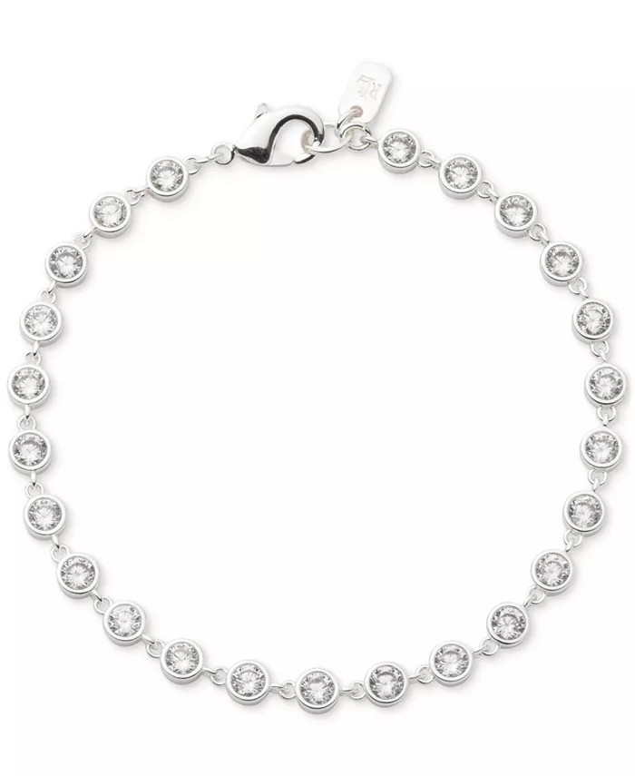 

Теннисный браслет Flex с кубическим цирконием Lauren Ralph Lauren, серебряный