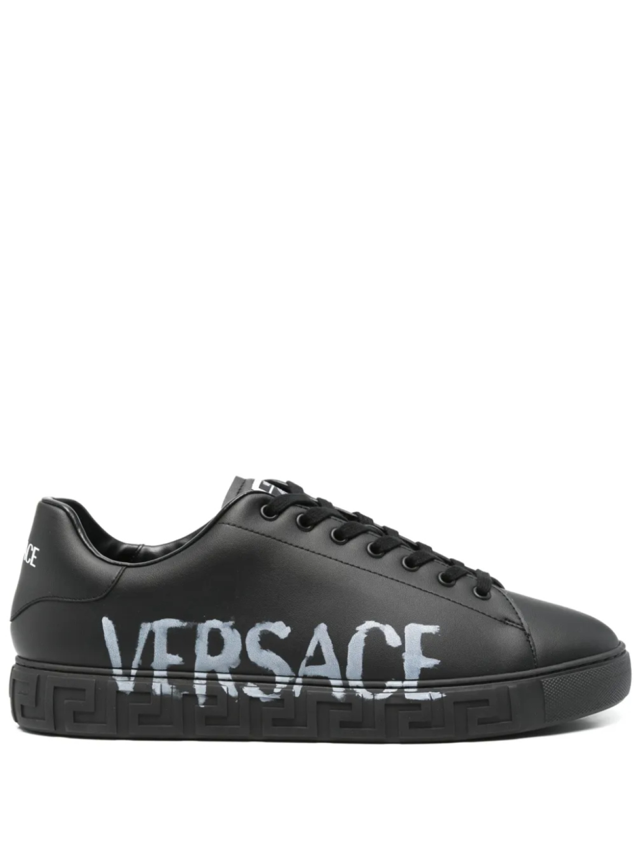 

Кроссовки с логотипом Versace Greca, черный