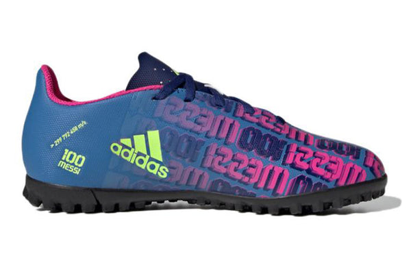 Кроссовки x messi x speedflow.4 Adidas, синий — фото 2