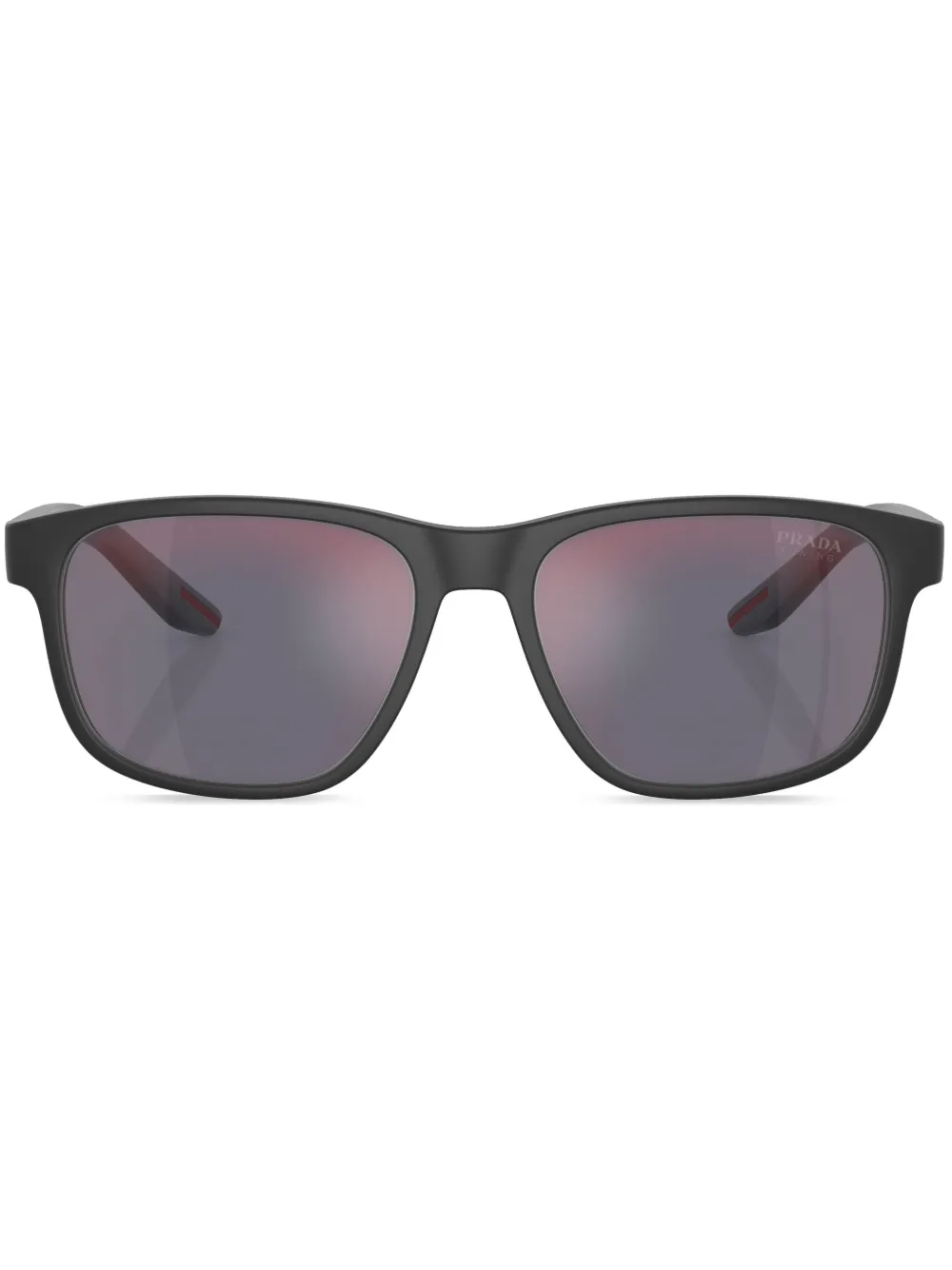 

Солнцезащитные очки в прямоугольной оправе Prada Eyewear, серый