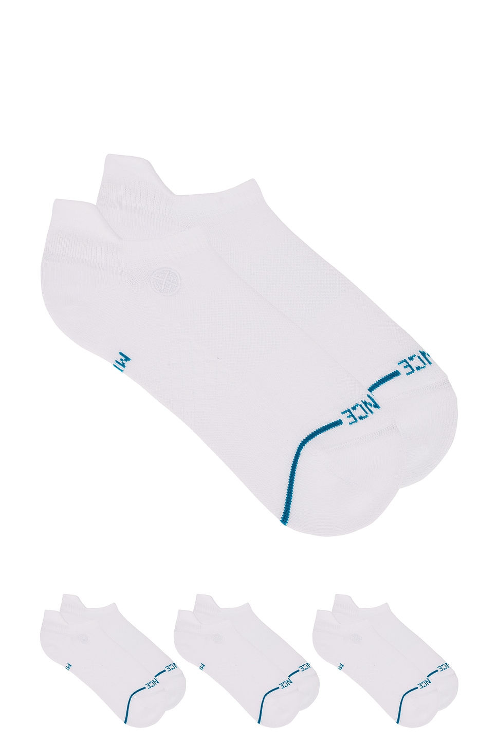 

Низкие носки в упаковке (3 пары) Stance, white