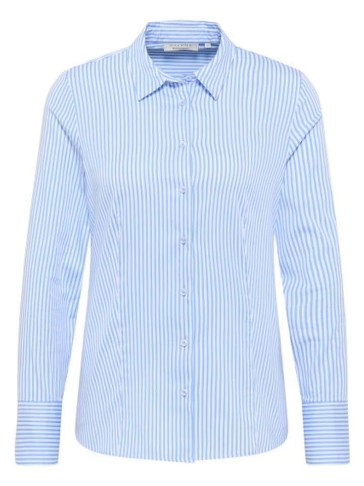 

Блузка с длинными рукавами небесно-голубого цвета Eterna