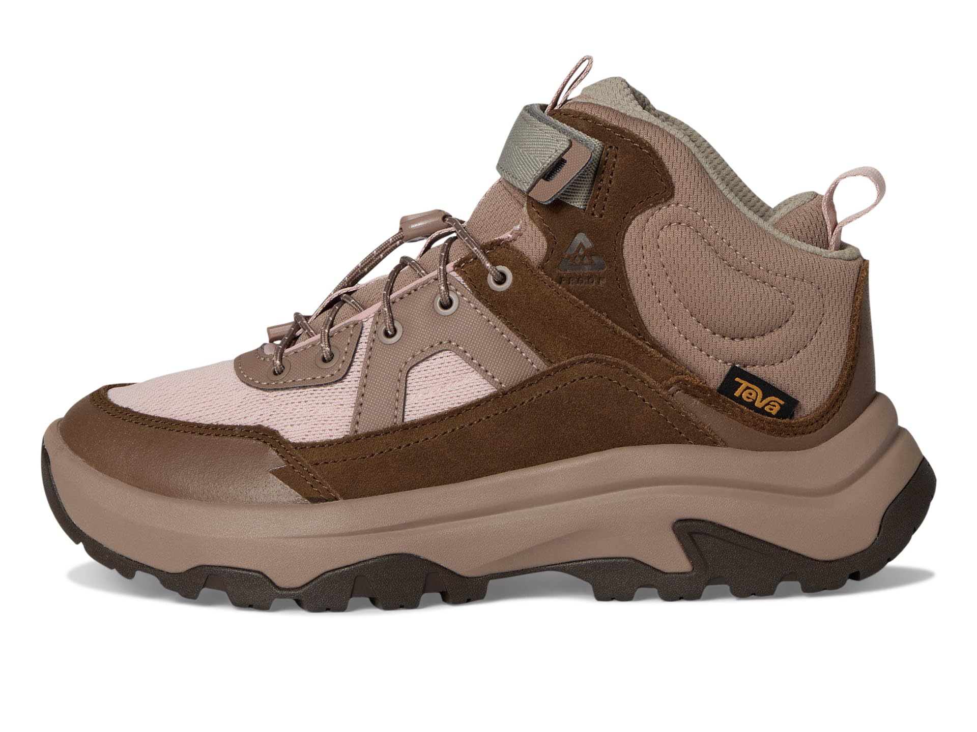 Походные ботинки Teva Hurricane Daybreaker Mid RP, цвет Deep Mahogany/Rose Smoke — фото 4