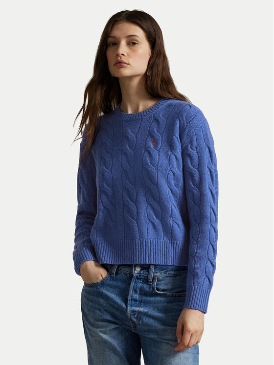 

Свитер straight fit 211A91216004 Polo Ralph Lauren, синий