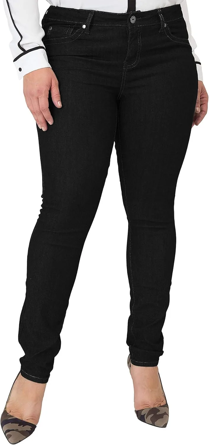 

Plus Size джинсы Midrise Skinny Miss Halladay