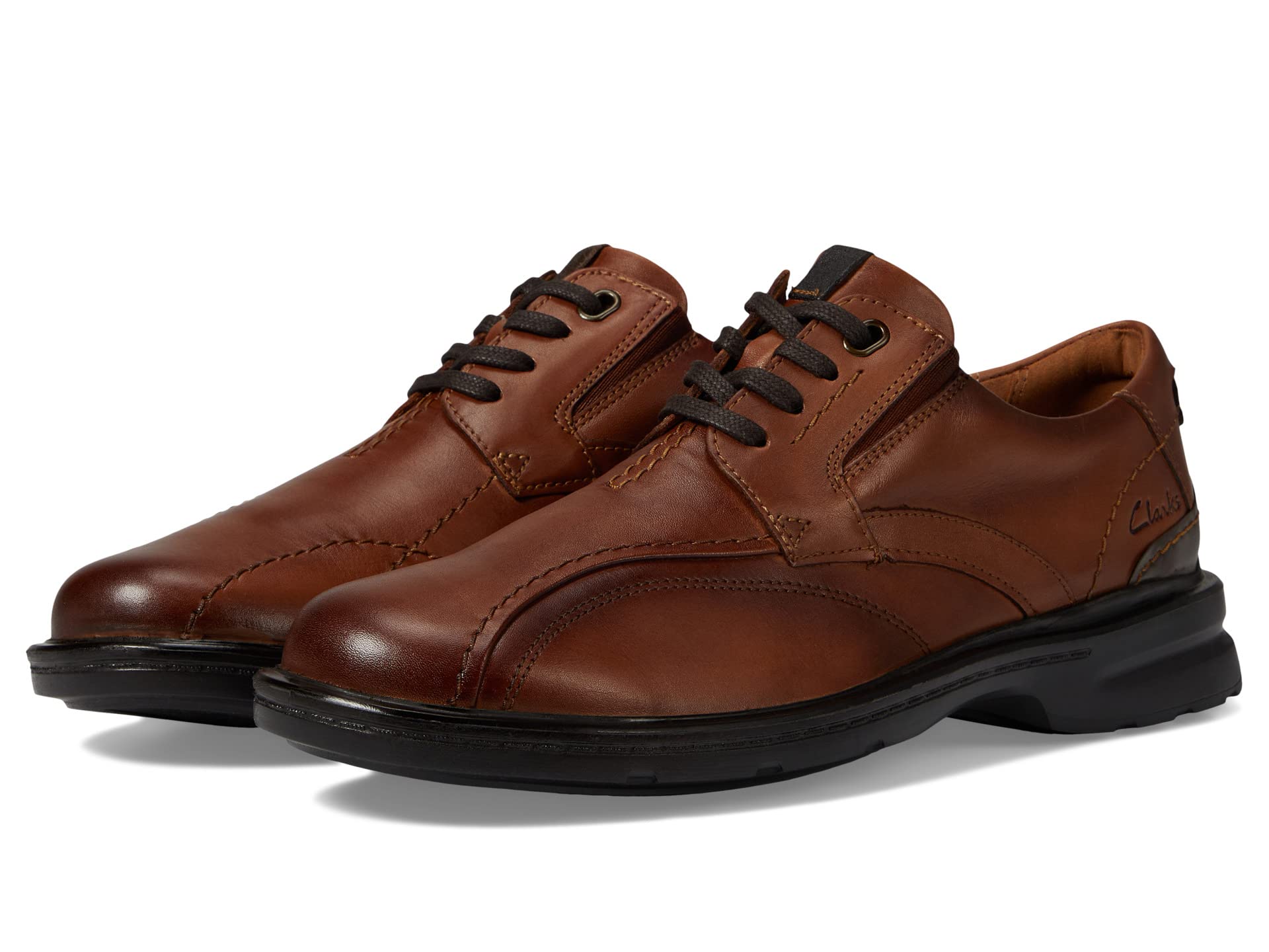 

Оксфорды Clarks Gessler Lace, Dark Tan Leather