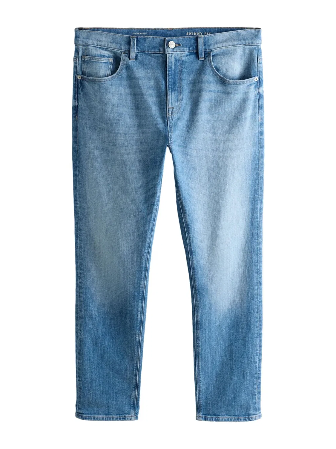 Узкие джинсы - незаменимый элемент гардероба. Next, Blue Denim