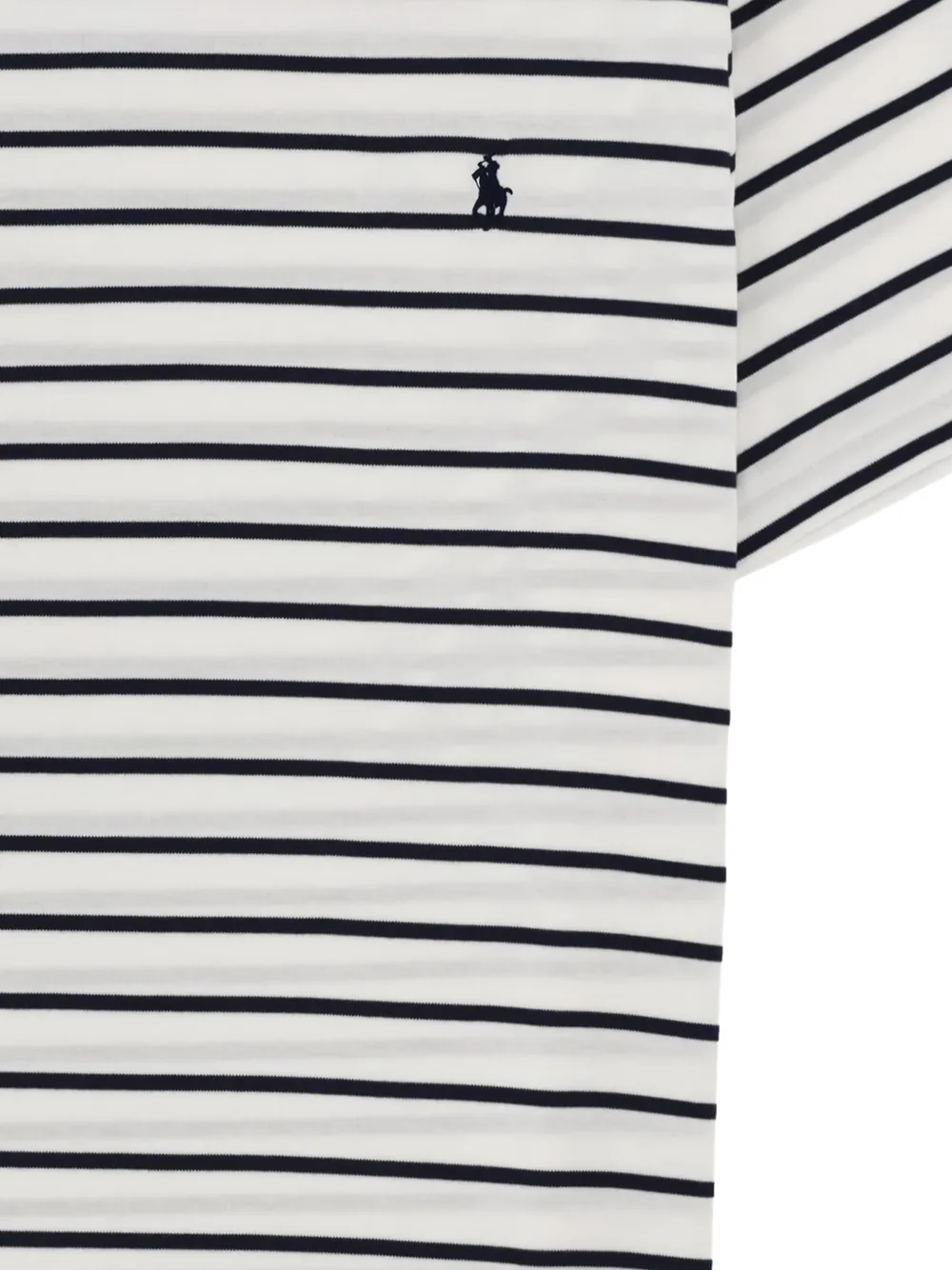 Футболка в полоску с логотипом Polo Ralph Lauren, белый — фото 2