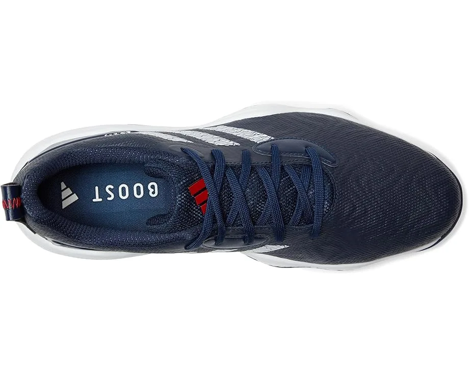 Кроссовки Adidas Golf Codechaos 25 Spikeless Golf Shoes, Collegiate Navy/Footwear White/Better Scarlet — фото 2