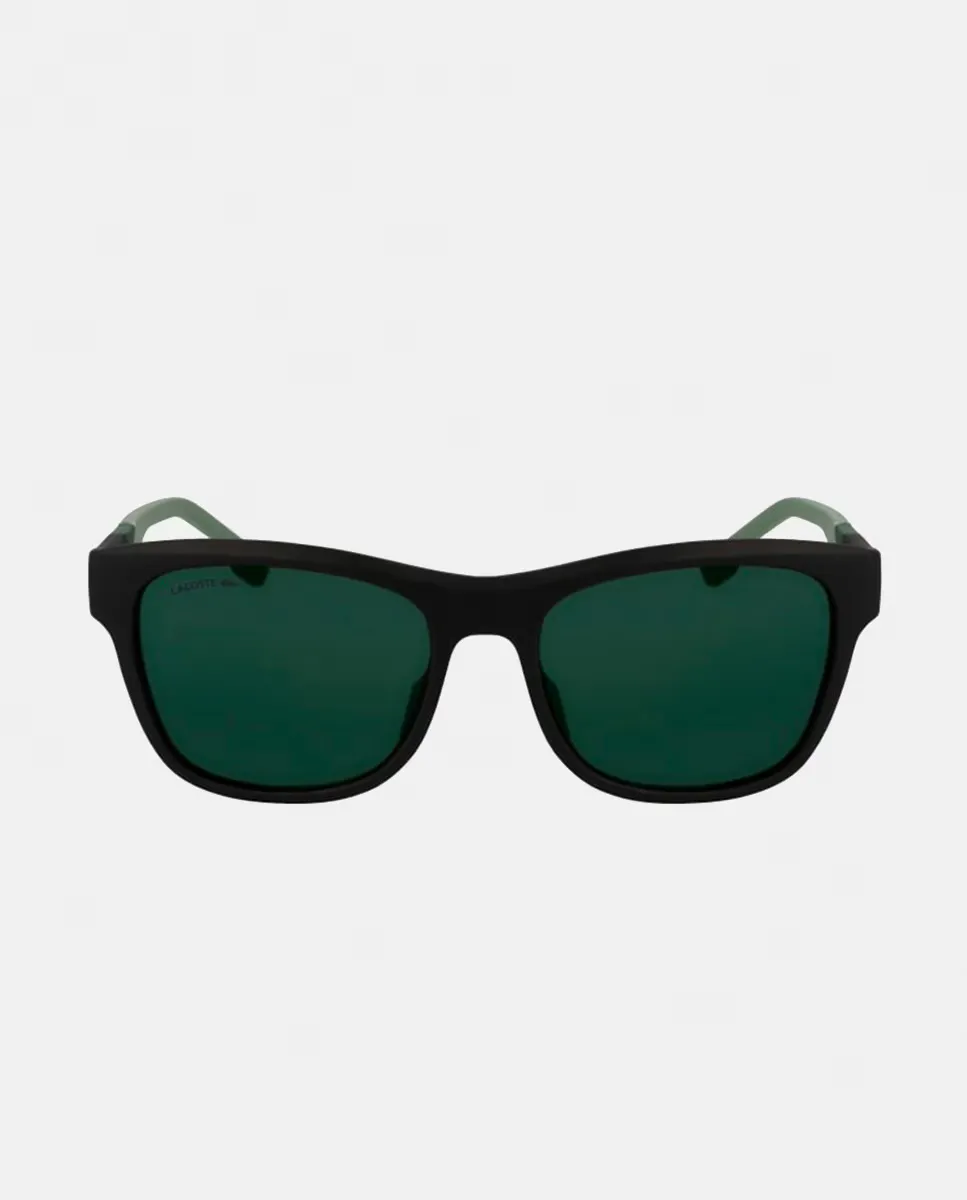 

Квадратные мужские солнцезащитные очки с инжекцией Lacoste, серый