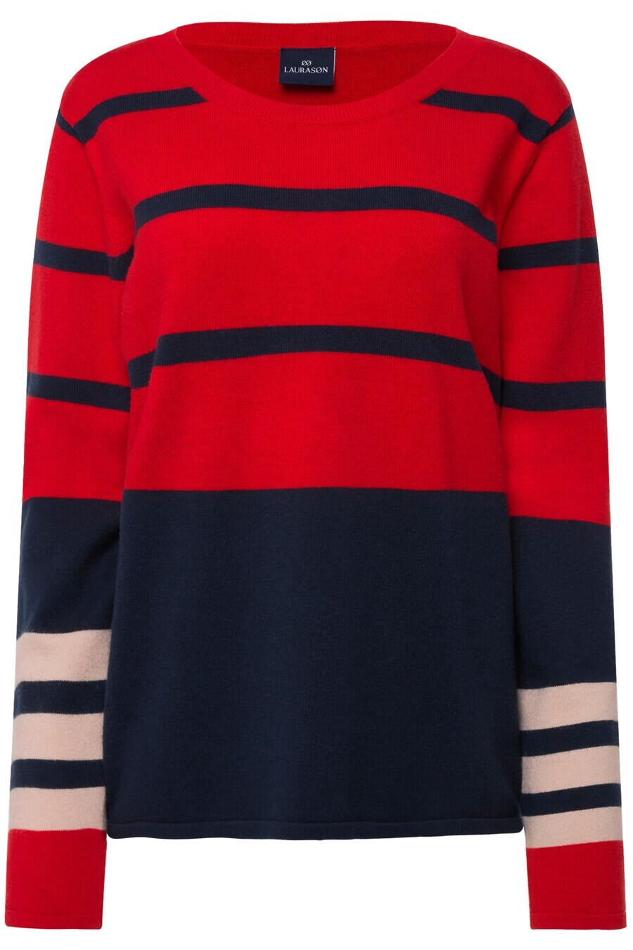 

Тонкий вязаный свитер LAURASØN Sweater, морской синий