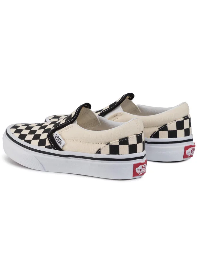 Vans Классические тканевые слипоны VN000ZBUEO11 белого цвета — фото 3