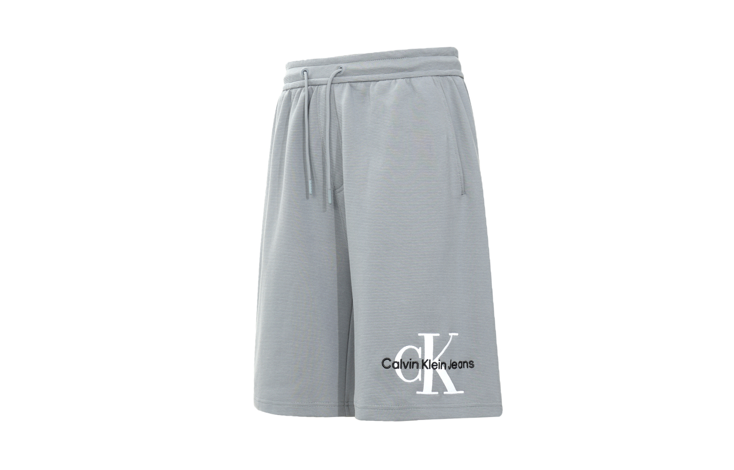 Повседневные шорты мужские мягкий Calvin Klein, серый — фото 4