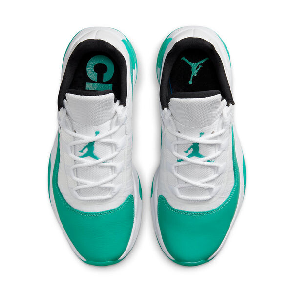 Кроссовки 11 см фут низкие Air Jordan, зеленый — фото 4