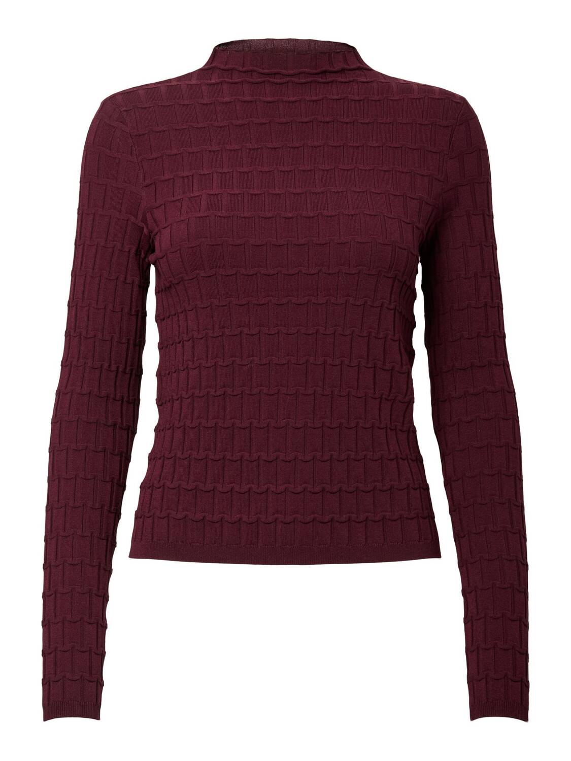 

Свитер 'YASTrixo' в цвете бургунди