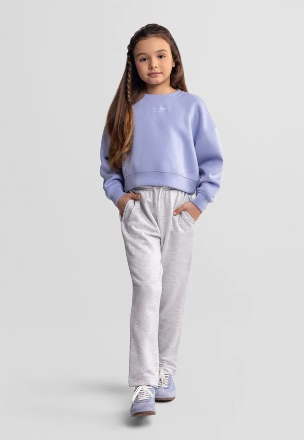 Широкие спортивные штаны для джоггеров Minoti, Mottled Light Grey