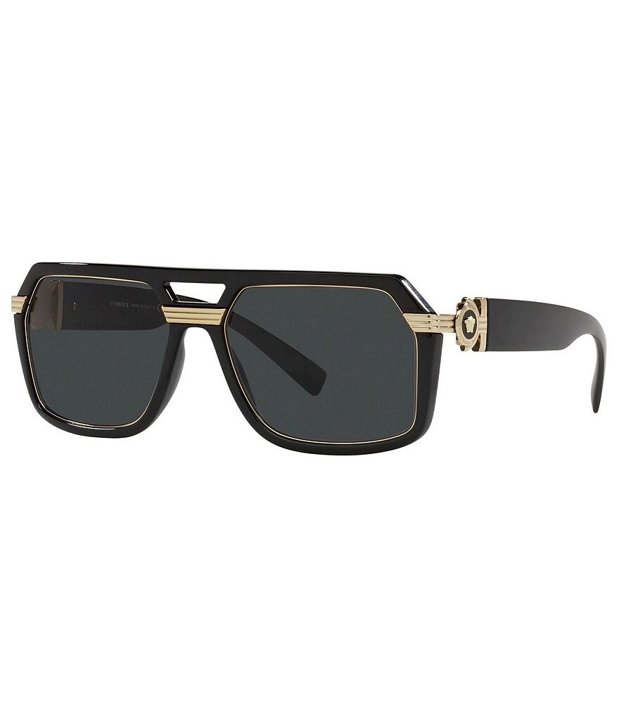 

Versace Мужские солнцезащитные очки Ve4399 58 мм, черный
