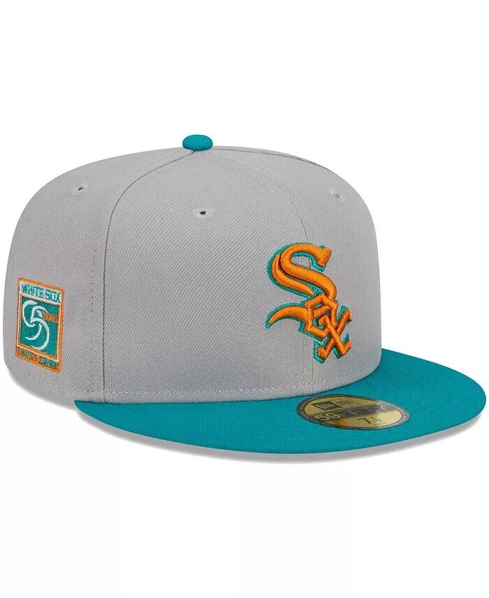 

Мужская серо-бирюзовая шляпа Chicago White Sox 59FIFTY New Era
