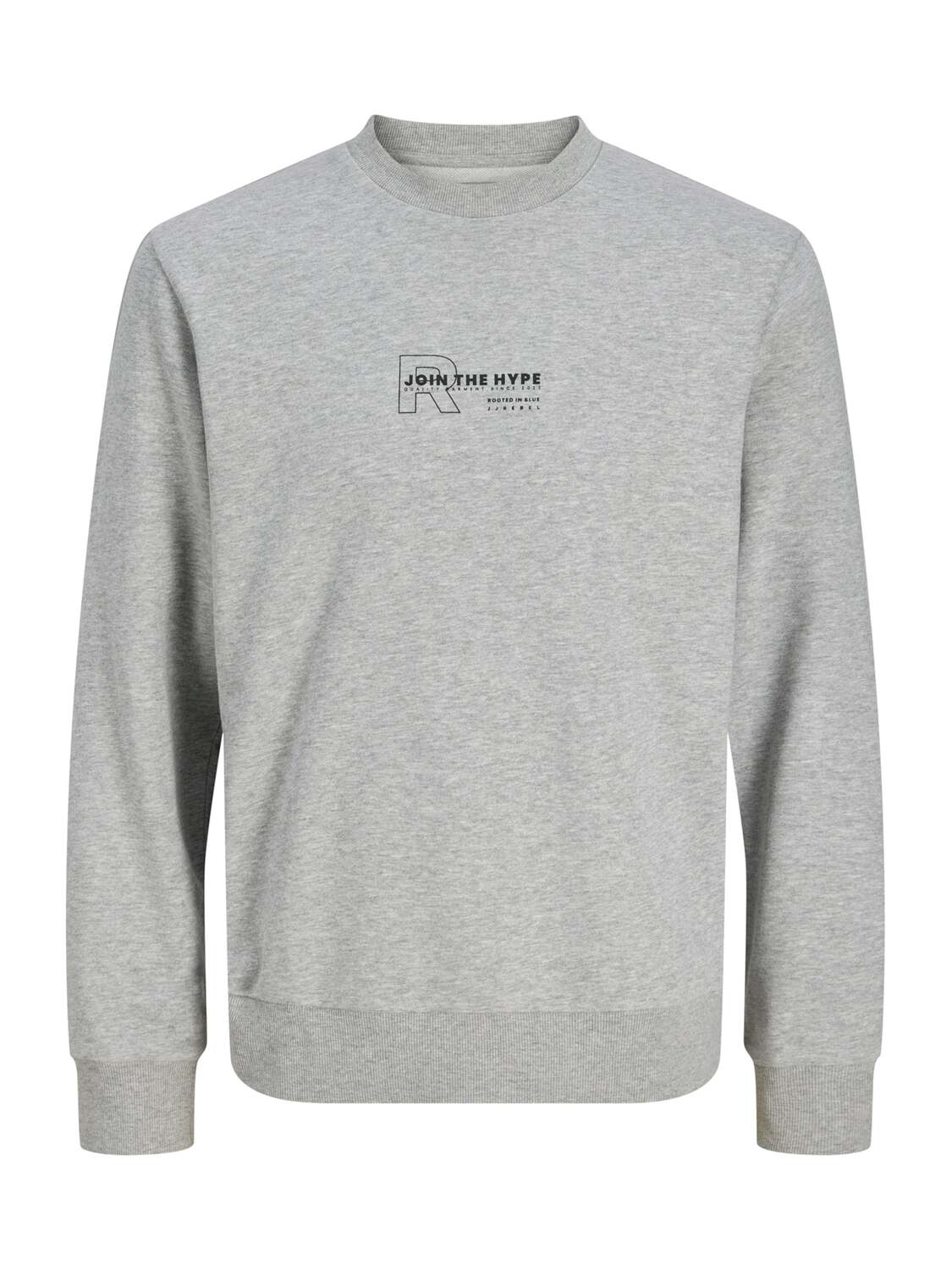 

JJ Rebel Свитшот 'JREBZAKI' в светло-сером цвете