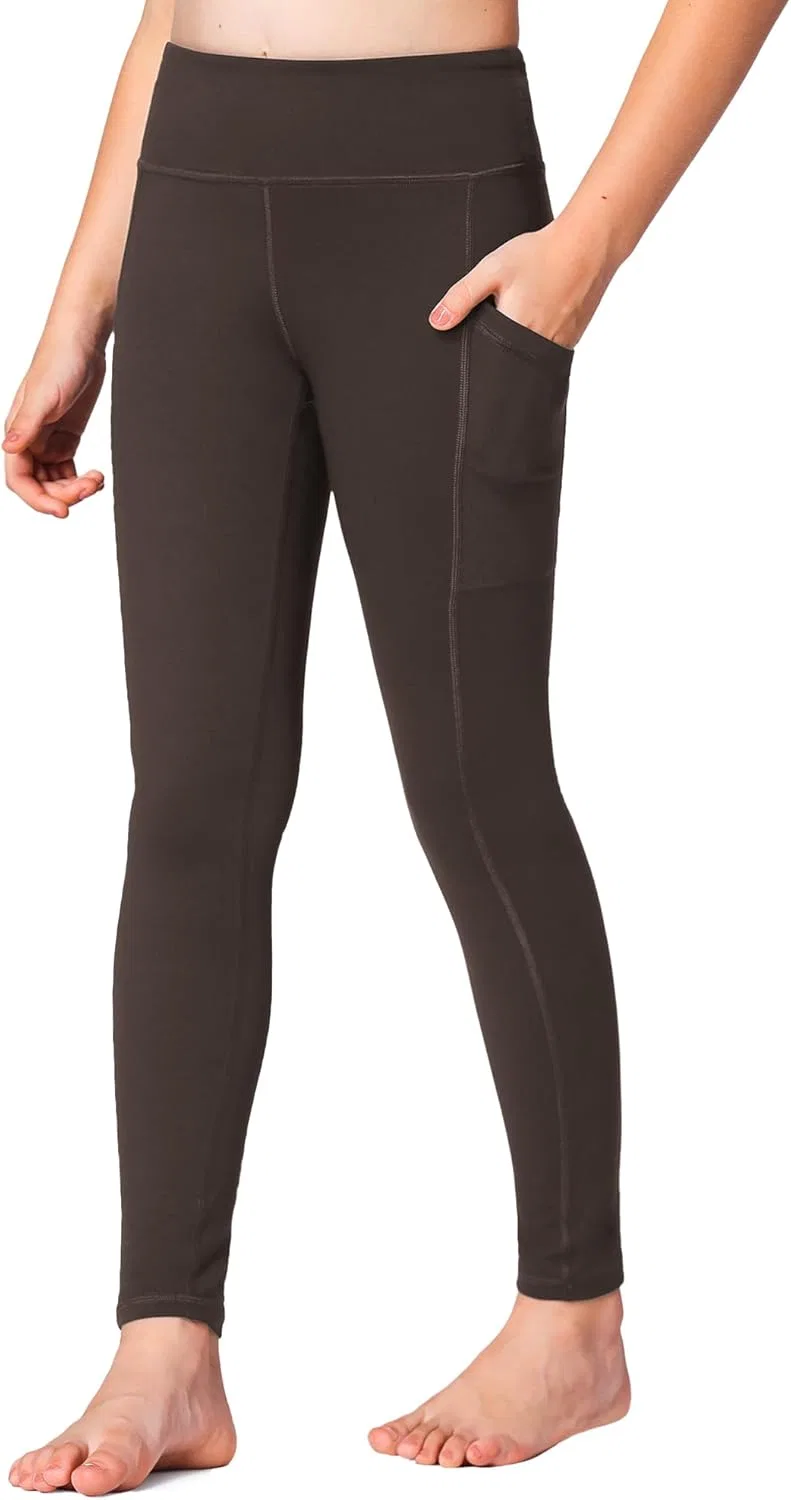 Леггинсы детские Stelle Athletic Leggings Espresso с карманами