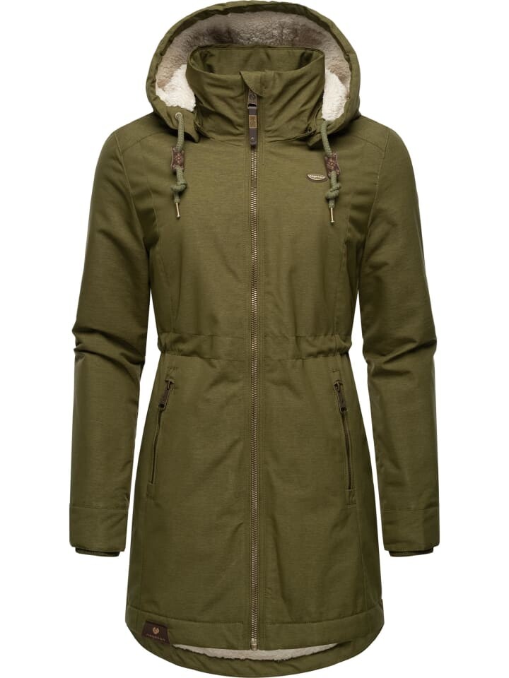 

Пуховик ragwear, цвет light olive