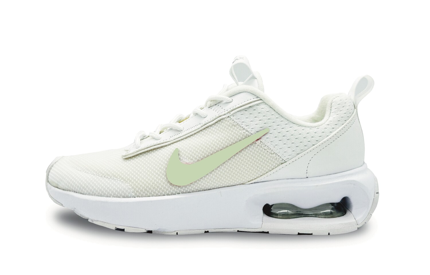 

Кроссовки Nike Air Max INTRLK Lifestyle Shoes Women's Low-top White/green, зеленый