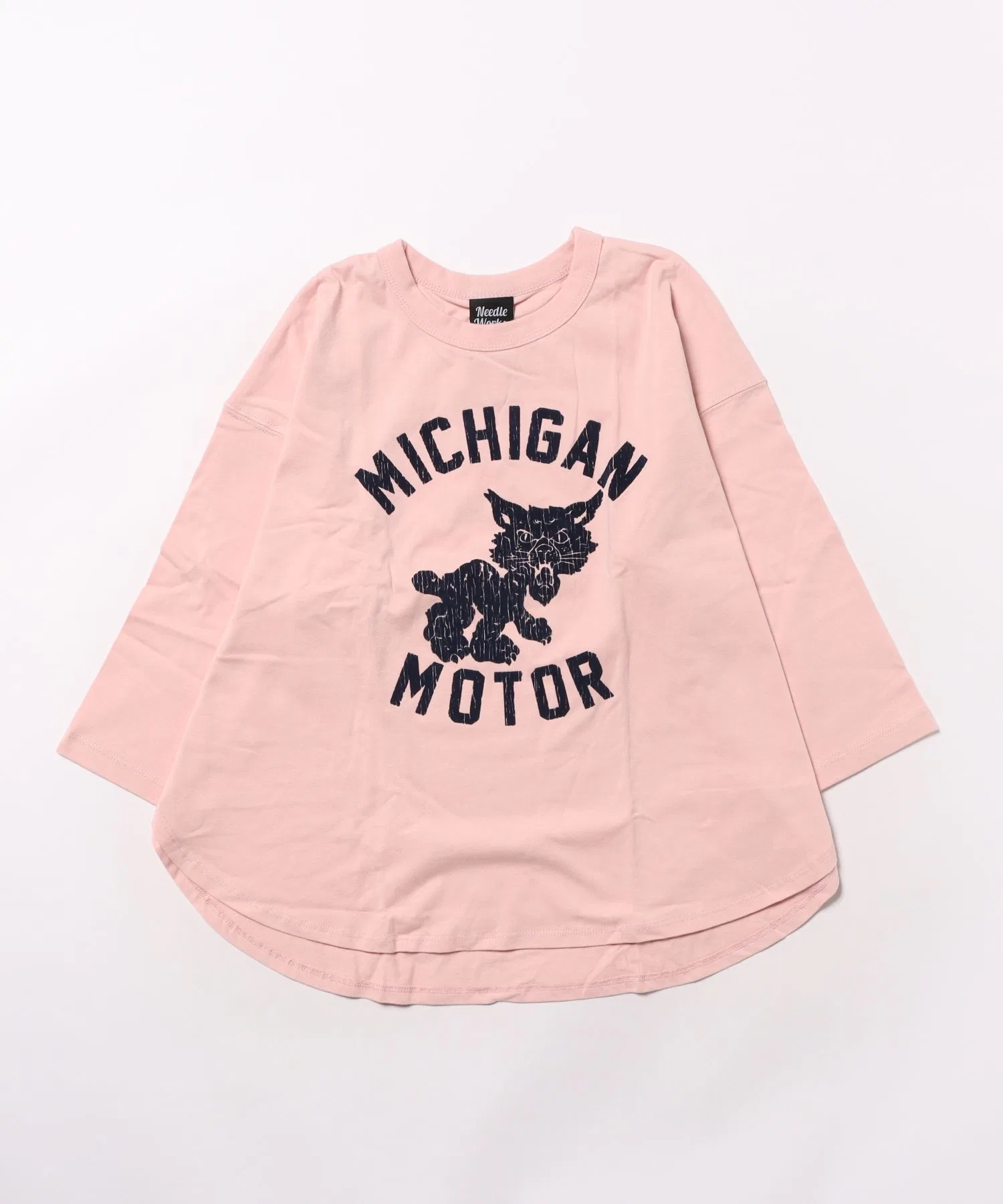 Детская футболка NEEDLE WORKS MICHIGANTシャツ