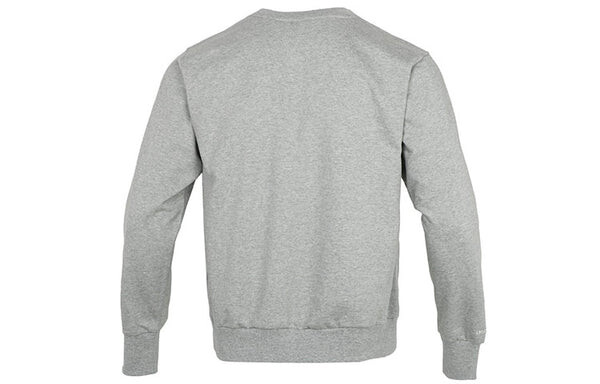 Толстовка Nike Standard Issue Pattern Printing Loose Round Neck Sports Gray, серый — фото 2