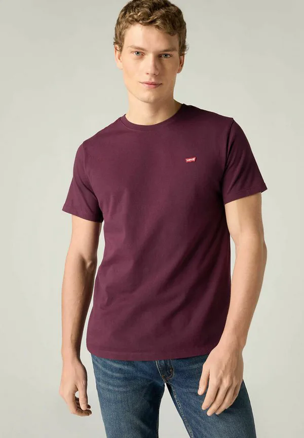 Оригинальная футболка, базовая футболка Levi'S, Potent Purple - Purple — фото 4