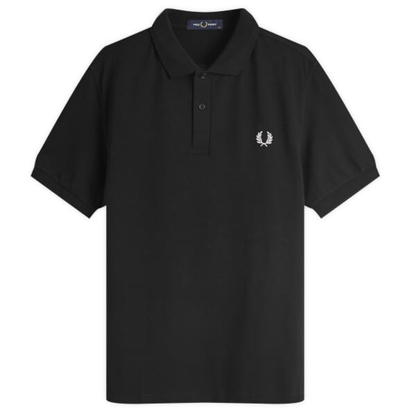 

Простое поло Fred Perry, черный