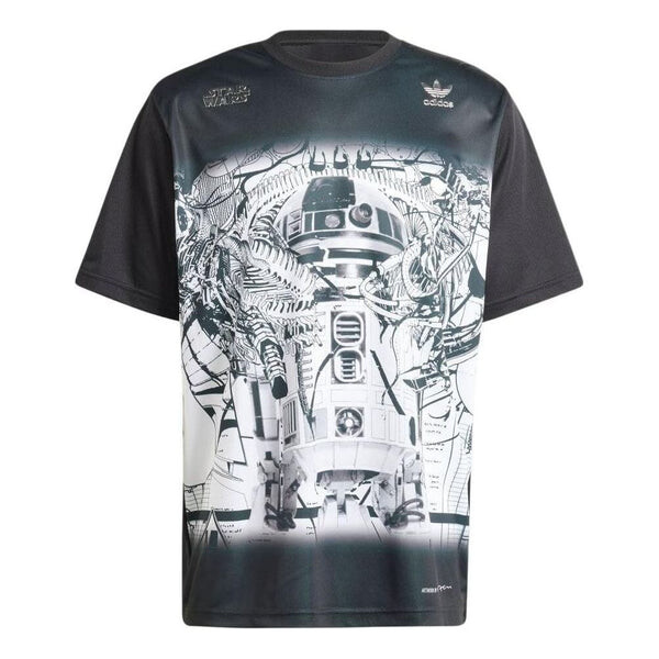 

Футболка x star wars nanzuka graphic t shirt asia sizing Adidas, черный