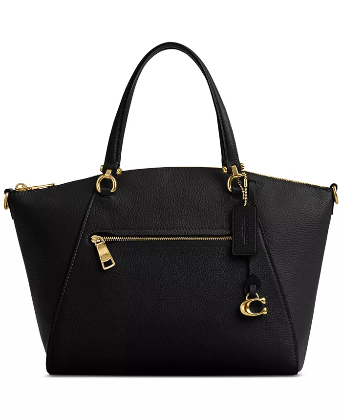 

Кожаная сумка Bella через плечо COACH, черный